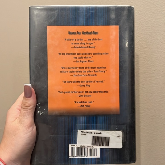 Whirl Wind by Joseph R. Garber hardcover book 📕 - Picture 2 of 5